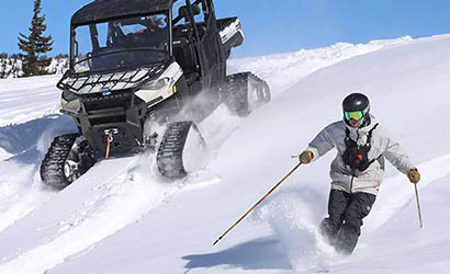 discovering snowcat skiing